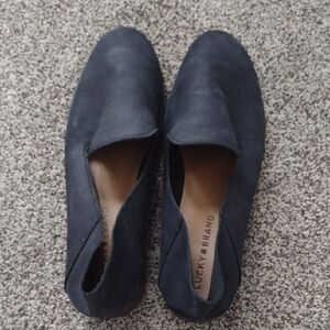 Lucky Brand Women's Black Slip-On Shoes